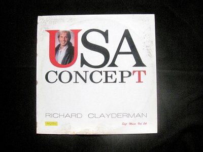 絕版黑膠唱片----理查克萊德蒙--最喜愛的美國流行歌曲----THINK OF LAURA----C2