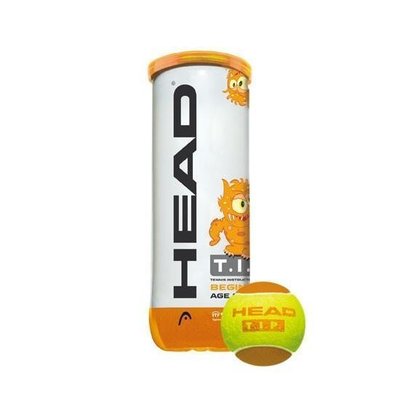 熱銷 現貨 HEAD 網球 T.I.P. Orange 橘球 (適合8-9歲) 幼兒網球 童球 無壓球 578123軟網