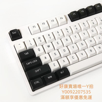 二色注塑PBT149鍵CSA高度鍵帽機械鍵盤拼色全套87/104/108鍵通用