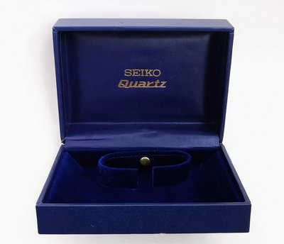 原廠正品 SEIKO 精工 藍色手錶盒 收納盒