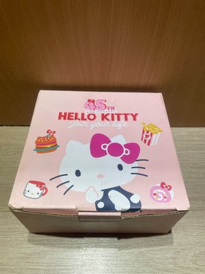 Hello kitty 45週年限量便當盒 Hello kitty 45週年貪吃便當盒 Hello Kitty便當盒