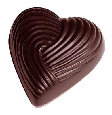 【比利時】Chocolate world#1513 編織愛情 愛心 巧克力硬模