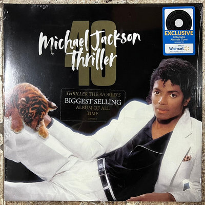 only懷舊 現貨邁克杰克遜Michael Jackson Thriller 40周年2LP黑膠唱片