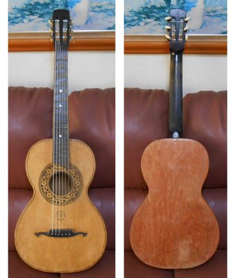 No.33稀有歐洲百年古董吉他‧也歡迎交換產品