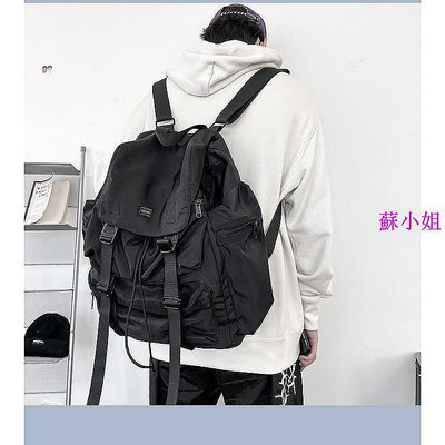 現貨：吉田porter新款男大學生雙肩包女休閒背包潮牌時尚日系大容量書包
