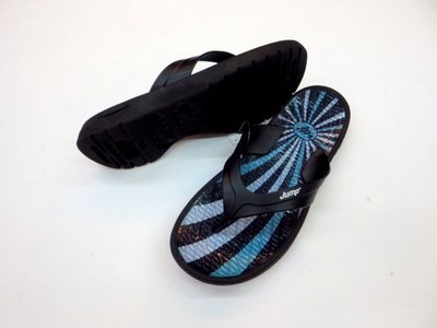 [統帥鞋城]今夏新款將門069黑藍EPU止滑耐磨防水夾腳男排水拖大特價$250