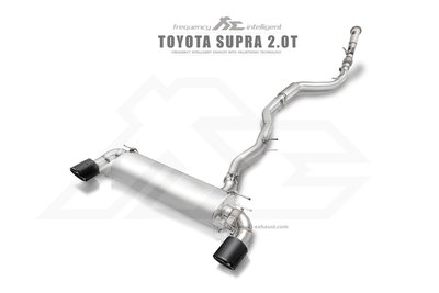 【YGAUTO】FI Toyota 豐田 Supra 2.0T 2019+ 中尾段閥門排氣管 全新升級 底盤
