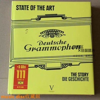 111周年慶典 State of the Art DG黃標傳奇歷史 6CD