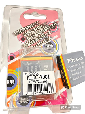 特價 Kodak KLIC-7001 KLIC7001副廠電池M753/M853/M763/M863/M893