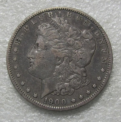 美國1900年O版摩根1美元銀幣
