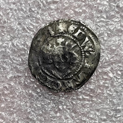 二手 英國愛德華一世1便士打制銀幣（10cf）倫敦廠 紀念幣 銀幣 銅幣【奇摩錢幣】1204