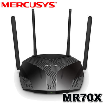 【MR3C】限量 含稅附發票 Mercusys 水星 MR70X AX1800 無線雙頻 WiFi 6 路由器
