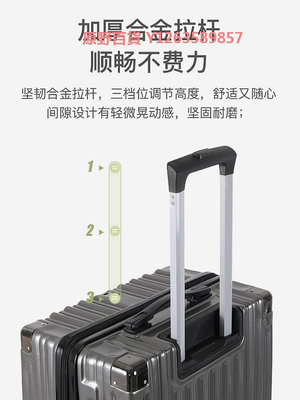 行李箱女20寸登機箱旅行學生結實耐用26寸大容量男密碼拉桿皮箱子