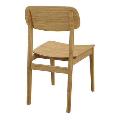 💓好市多代購💓 Greenington 竹製餐椅 2件組 本體採用竹子製作 寬 50公分 X 深 58公分 X 高 85公分