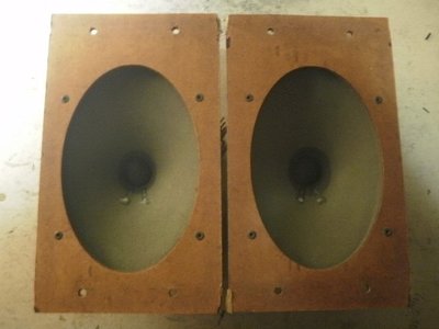 (老高音箱)德國 GRUNDIG 歌蘭蒂 5X7吋 天然磁鐵 中高音單體一對