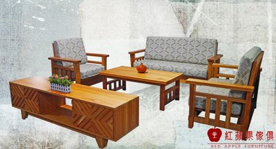 [紅蘋果傢俱] L0-1沙發  100%台灣製造 客制 原木實木 置物架 酒櫃 TV邊櫃 地櫃 高低櫃 黃花梨 黃檀