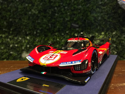 1/18 LookSmart Ferrari 499P Winner LM 2023 LS18LM035【MGM】