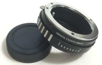 後蓋可調光圈Sony AF Minolta MA A鏡頭轉Micro M 43 M4/3相機身轉接環MA-OLYMPUS