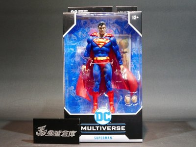 (參號倉庫) 現貨 麥法蘭 McFarlane DC 7吋 超人 SUPERMAN 漫畫版 可動公仔 MF15002