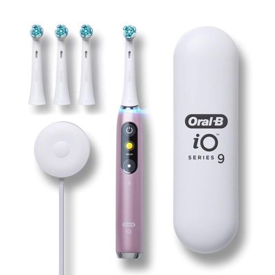 粉紅色 2021最新款Series 9※台北快貨※全新Braun百靈Oral-B iO系列 智慧型微磁電動牙刷