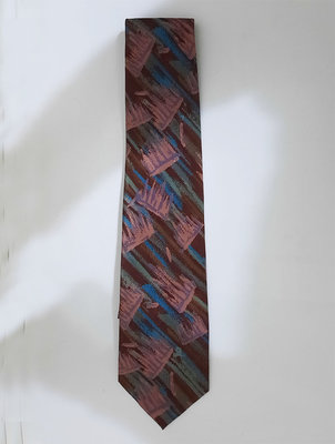 MONTAGUT 法國巴黎 夢特嬌 男士領帶(彩繪款)