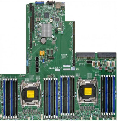 超微 SuperMicro X10DRU-I+ 伺服器主板 C612
