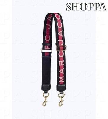 【SHOPPA】MARC JACOBS MJ Snapshot Strap logo  背帶 粉色