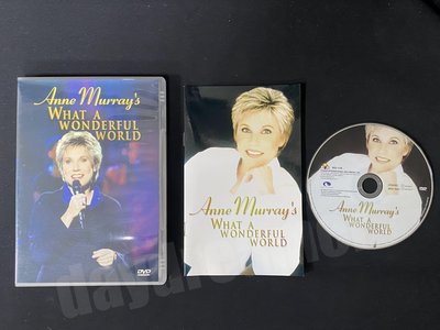 2001 Anne Murray 安瑪莉 WHAT A WONDERFUL WORLD DVD 絕版 非黑膠卡帶錄音帶
