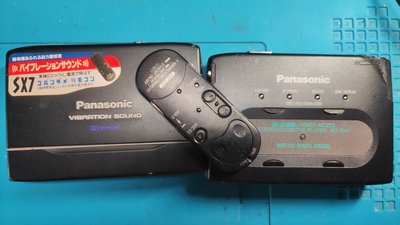 PANASONIC RQ-SX7 無線遙控 卡式隨身聽 卡帶隨身聽