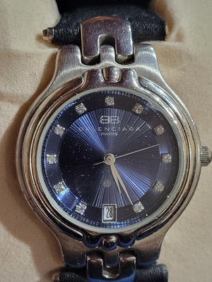 Balenciaga 巴黎世家 礦物玻璃錶面 紫色錶盤 石英 鑽石女性腕錶