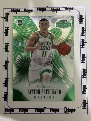 2020-21 Chronicles Honors Payton Pritchard Rookie #596