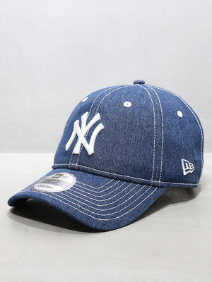 紐亦華2024新品帽子鴨舌帽MLB棒球帽940洋基軟頂大標NY牛仔UU代購