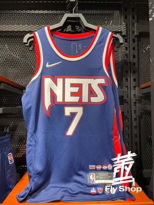 [飛董] NIKE NBA BROOKLYN NETS 布魯克林 KD #7 復古 城市版球衣 DB4018-492