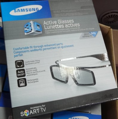 ...點子電腦-北投...三星SAMSUNG 3D眼鏡 SSG-3500CR，1800元