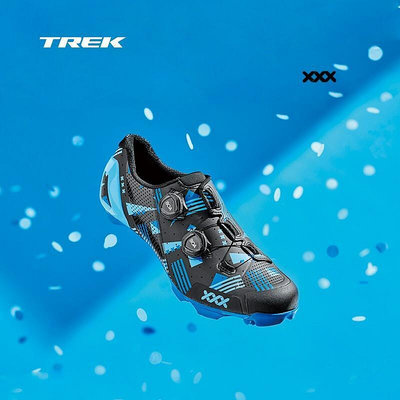 創客優品 TREK崔克Bontrager XXX系列競賽級輕量碳纖維山地自行車騎行鎖鞋 QX109