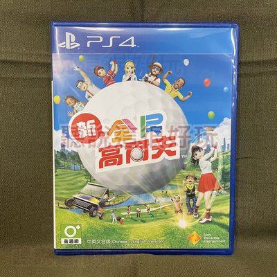 無刮 中文版 PS4 全民高爾夫 新 全民高爾夫 New Golf 正版 遊戲 4 S151