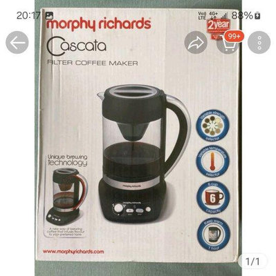 morphy richards 滴漏咖啡機