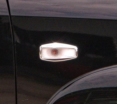 圓夢工廠 Hyundai 現代 Getz 2001~2008 改裝 鍍鉻銀葉子板 側燈框 方向燈 燈框 飾貼