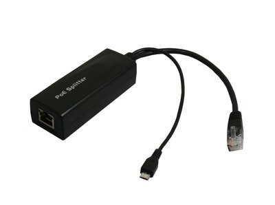 [CT Links] 802.3af 乙太網路電源分歧器 Micro USB, 5V/2A