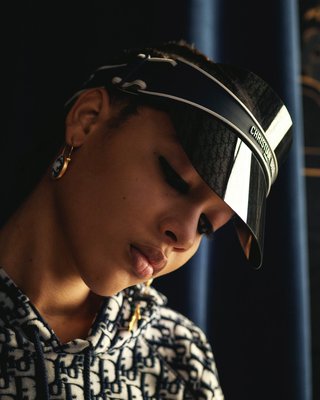 CC Collection 代購 Dior DiorClub V1U 經典全Logo遮陽帽