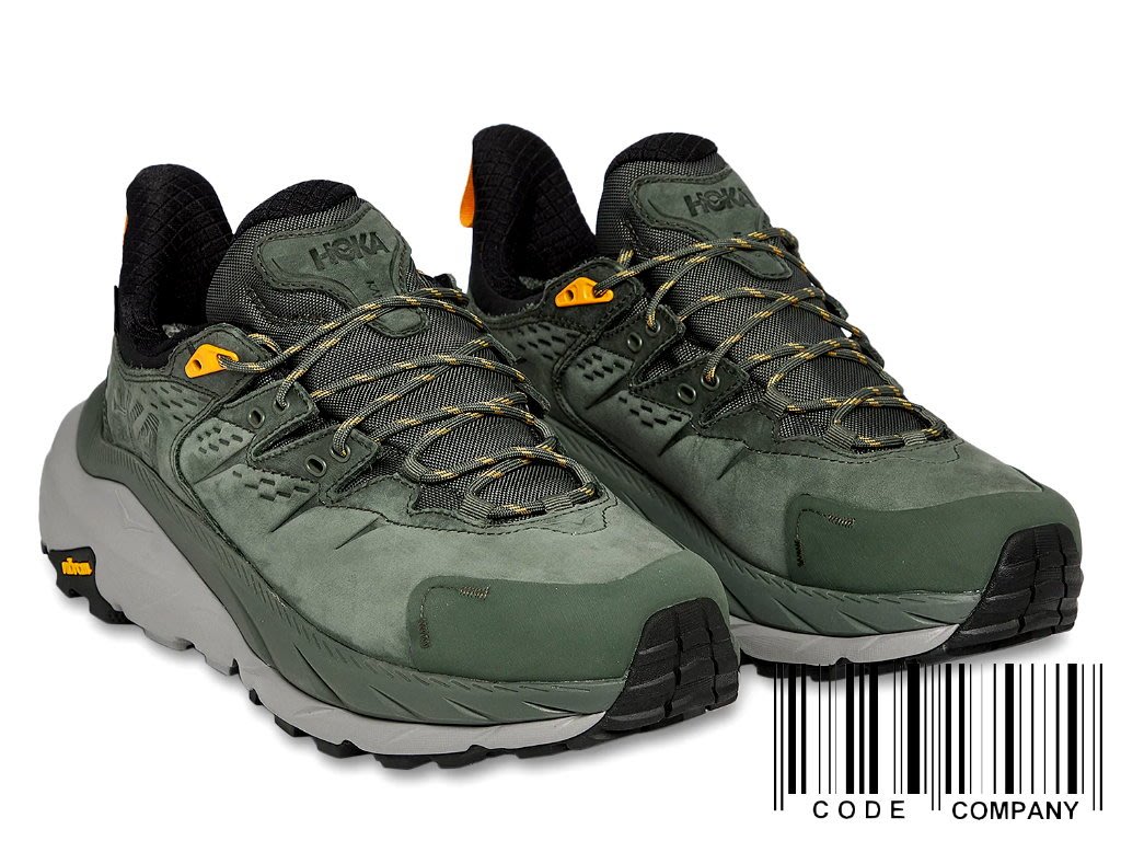 =CodE= HOKA ONE ONE KAHA 2 LOW GTX 防水健行鞋(墨綠 