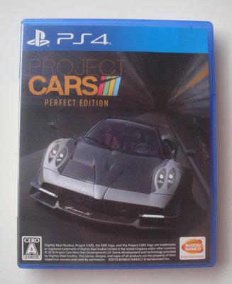 PS4 賽車計劃完美版 日版 PROJECT CARS PERFECT EDITION