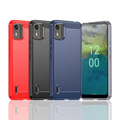 適用HTC U12 Plus手機殼HTC U12+保護套拉絲碳纖維紋硅膠防摔軟殼手機保護套 保護殼 防摔殼
