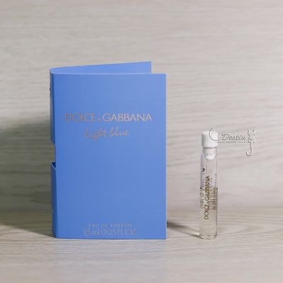 D&G Dolce&Gabbana Light Blue 淺藍 女性 淡香水 1.5ML 沾式 試管香水 全新 現貨