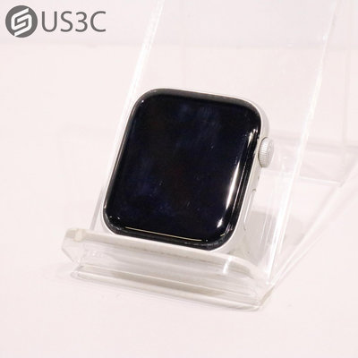 【US3C-青海店】【一元起標】Apple Watch 5 44mm GPS 銀色 鋁金屬錶殼 環境光度感測器 二手智慧手錶