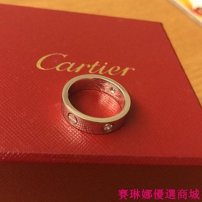 {賽琳娜優選商城}Cartier 經典LOVE系列 白金三鑽 限時降價��