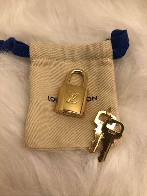LV金色豹子鎖頭鑰匙
