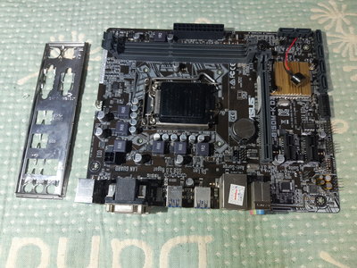 格里菲樂園 ~ 華碩 ASUS B150M-K D3   DDR3 主機板  有擋板 6/7代 1151主機板
