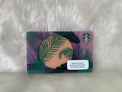 星巴克 STARBUCKS 菲律賓 2018 端午節 棕櫚樹 限量 隨行卡 儲值卡 卡片 收集 收藏 紀念