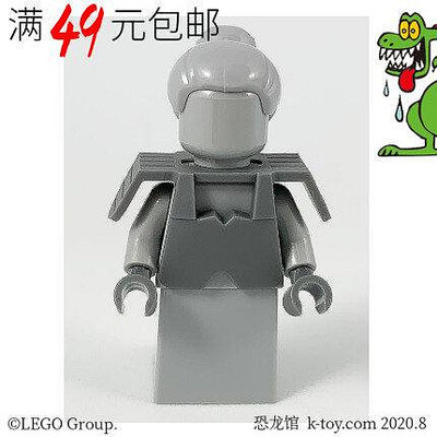 創客優品 【上新】LEGO樂高 幻影忍者13季人仔 njo610 武士島上 淺灰雕像 71721 LG455